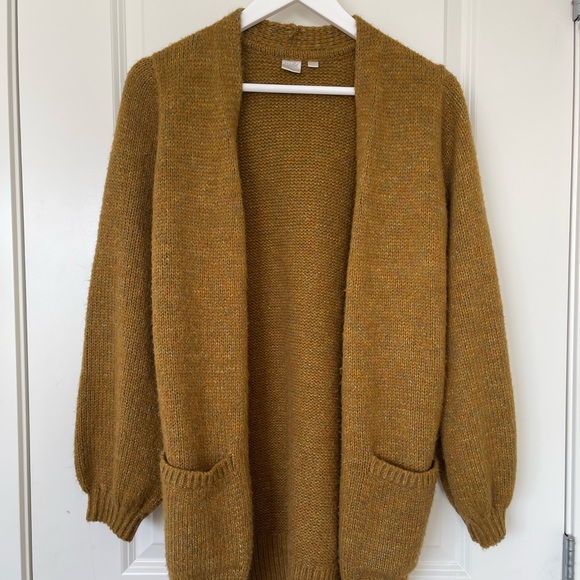 Balloon Sleeve Cardigan - Picture 1 of 3